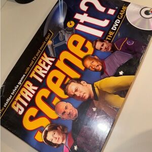 Star Trek Scene It? The DVD Game Mattel 2009 Factory Sealed Trivia Board Game